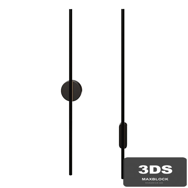 Wall lamp Verde AP L1000 Black