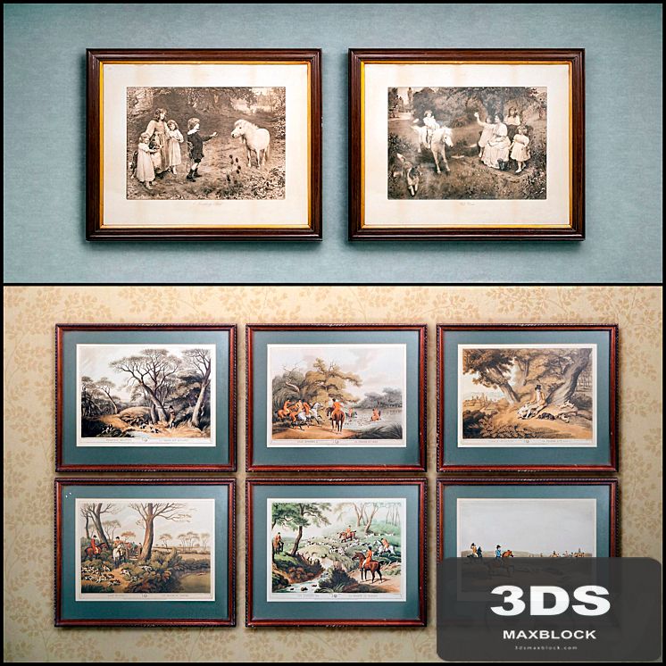 The picture in the frame: a collection of 44 etchings