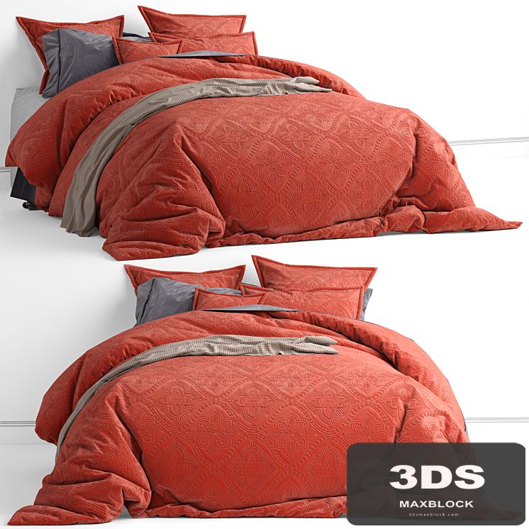 Adairs Bianca Terracotta Bed