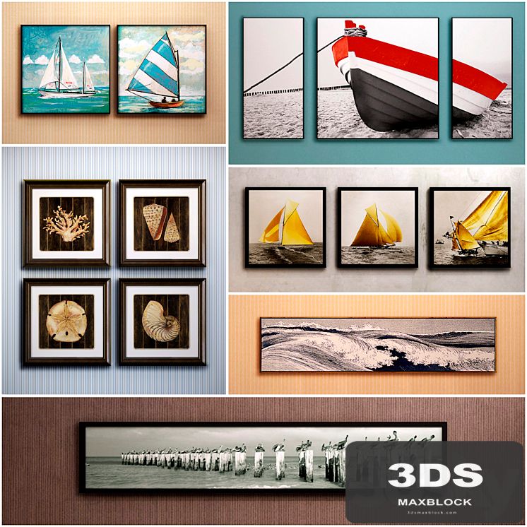The picture in the frame: a collection of 45 Marine theme