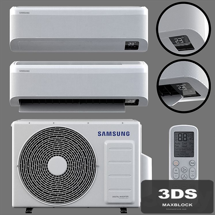 Air conditioner Samsung AR9500T Wind Free