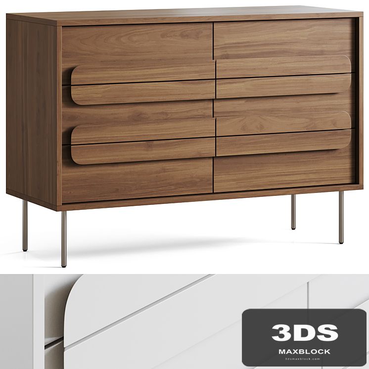 Gemini chest of drawers by West Elm