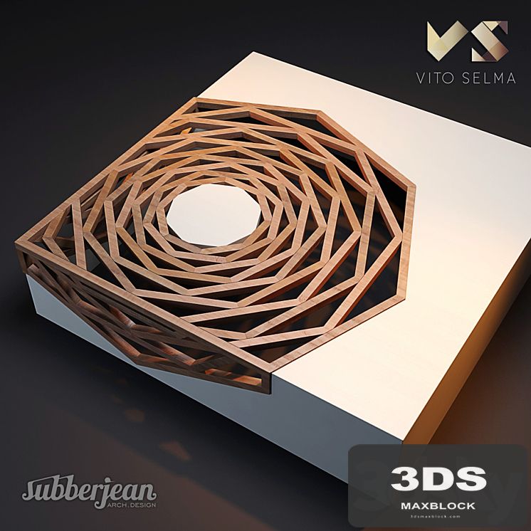 Hanako coffee table by Vito Selma