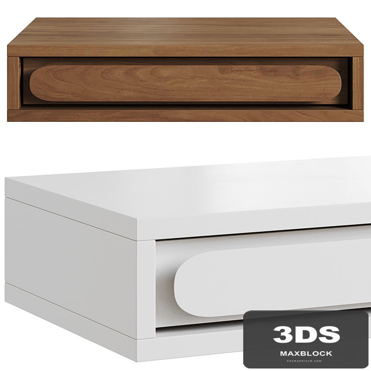 Gemini nightstand by West Elm