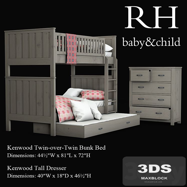 Kenwood Twin-over-Twin Bunk Bed