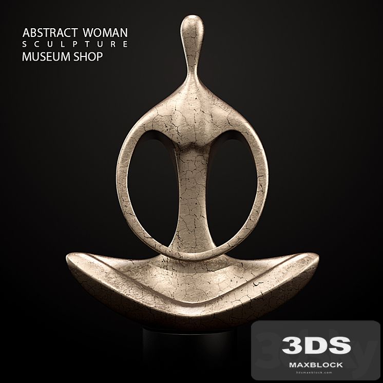 Abstract Woman Sculpture