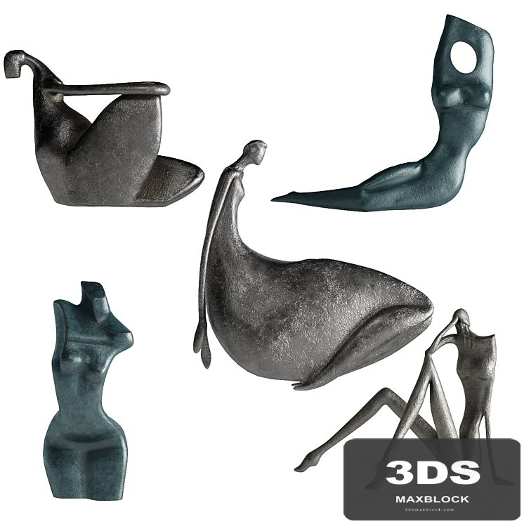 Human Abstract Sculptures 7