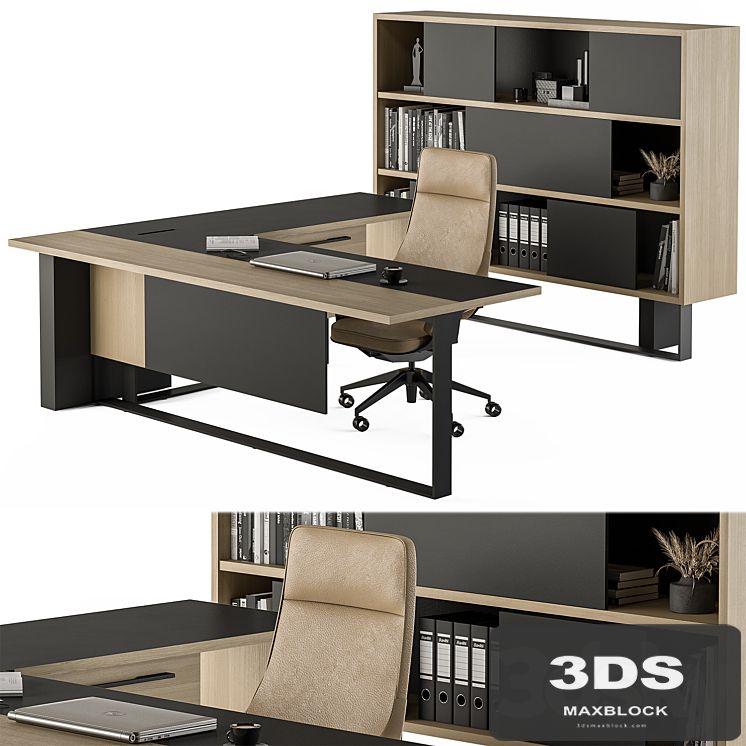 Manager Desk Set - Office Furniture 359