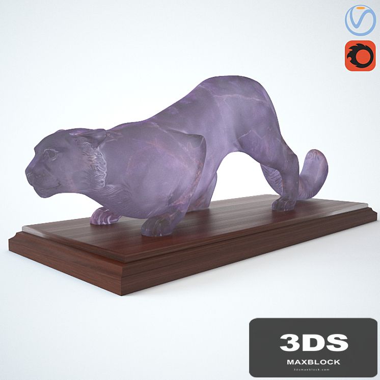 Figurine Snow Leopard