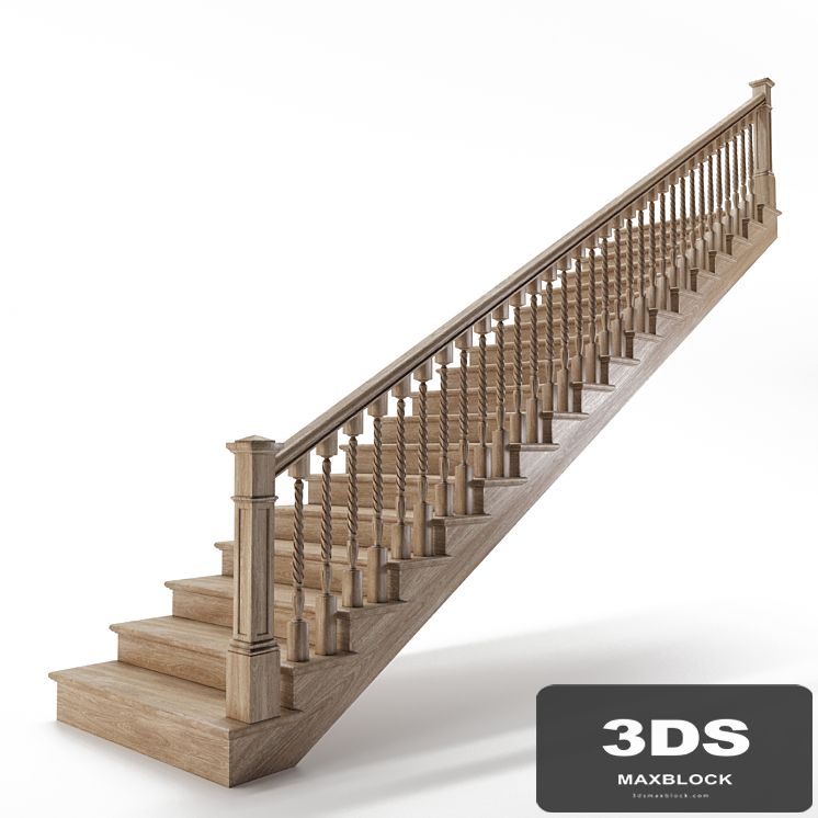 wooden stairs