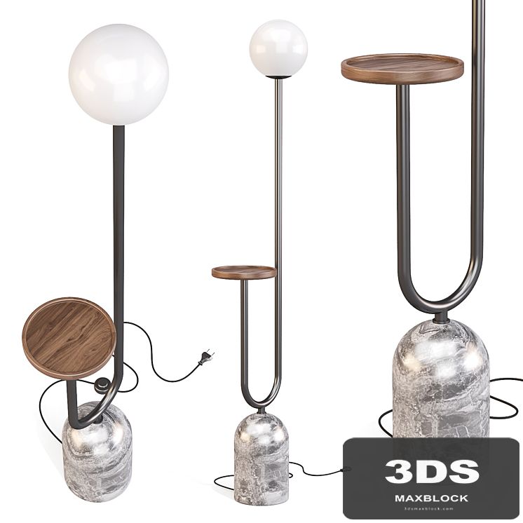 Porada: Ekero Totem - Floor Lamp