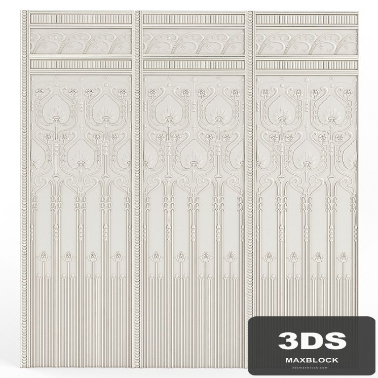 Linkrusta Edwardian DadoPanel RD1964