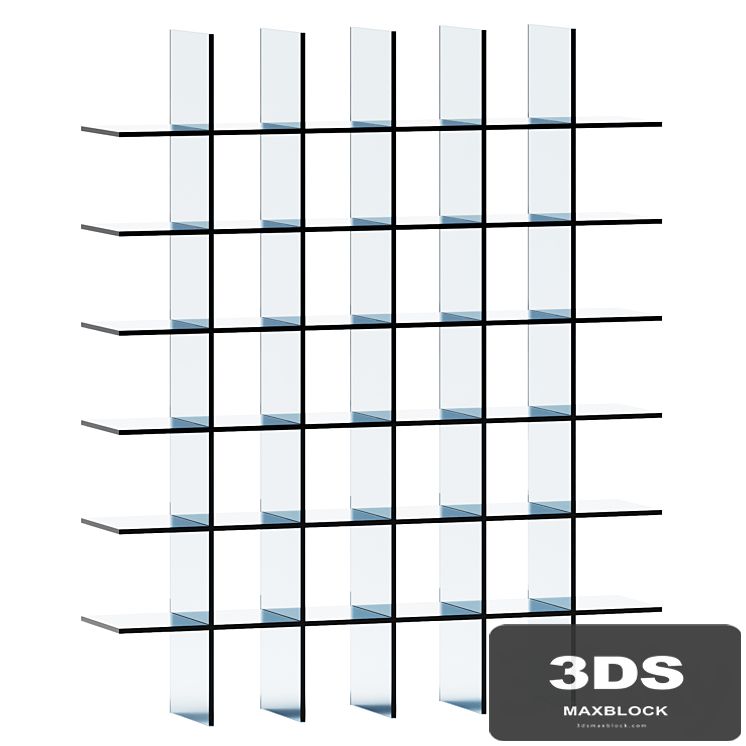 Glass Shelves 1 (1976) by Glas Italia