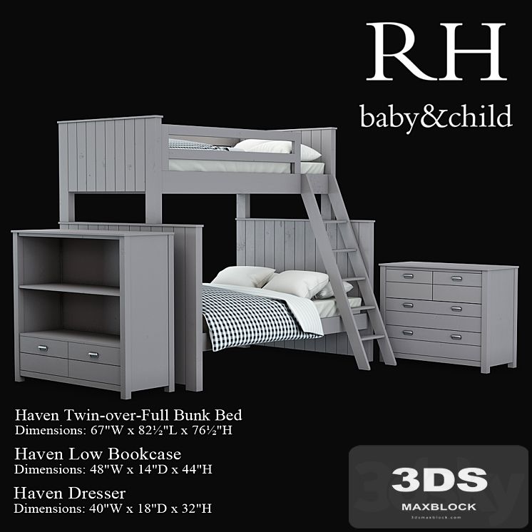 Haven Twin-over-Full Bunk Bed