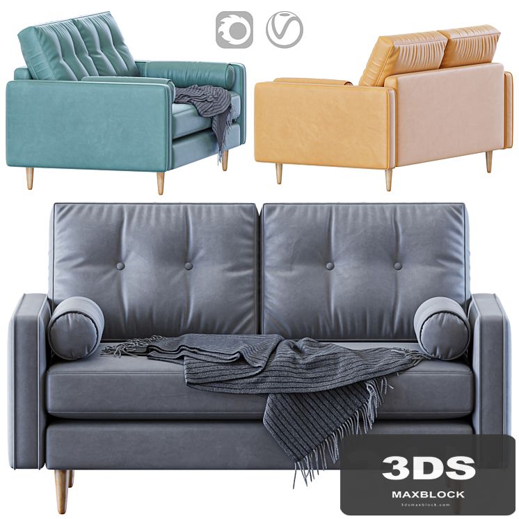 Stead 2 Seater Sofa