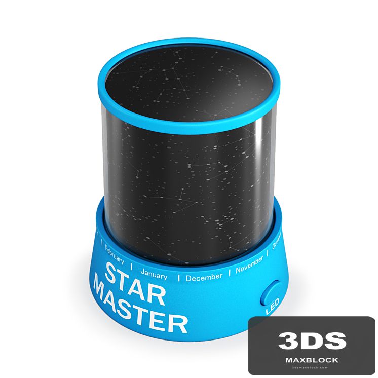 Night light projector, BRADEX, Starry sky