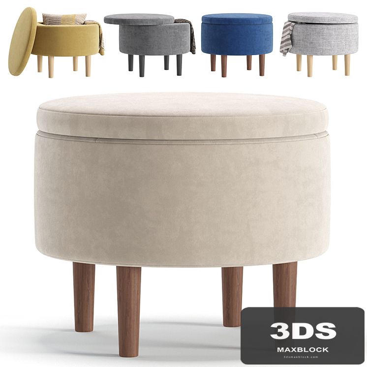 Pouffe Clari 5 Colors Version divan.ru/пуф клари диван.ру