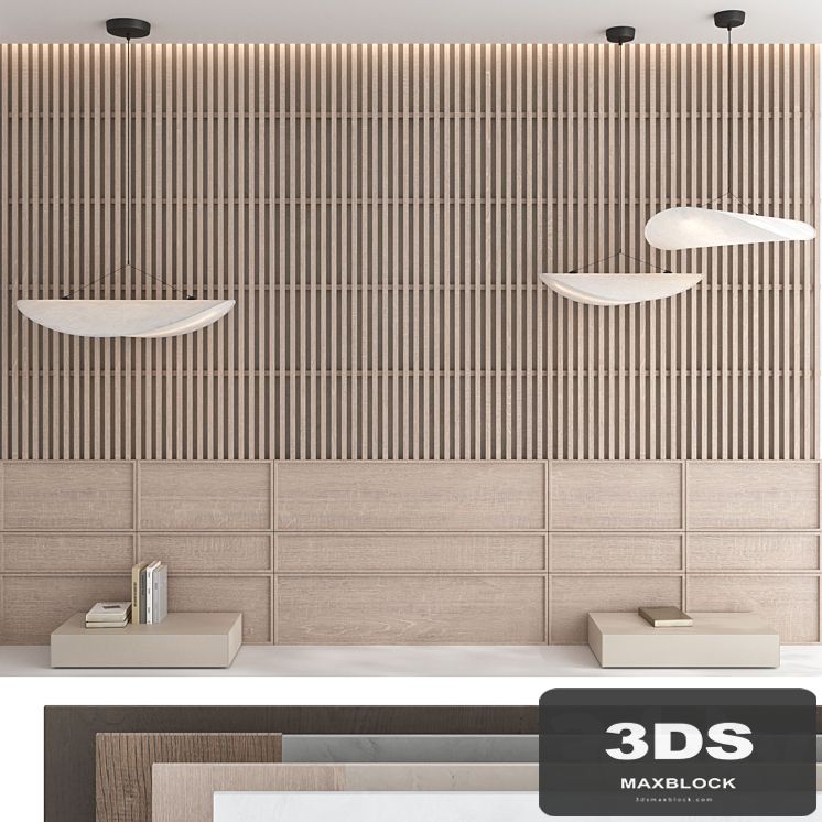 Decorative wall panel set 81
