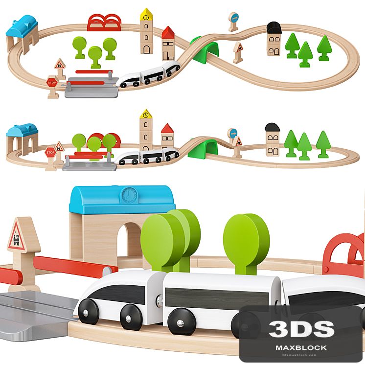 Lillabo Train Set