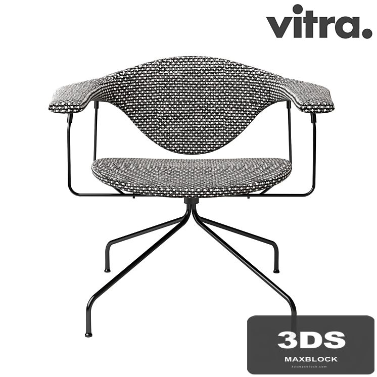 Gubi Masculo Swivel Lounge
