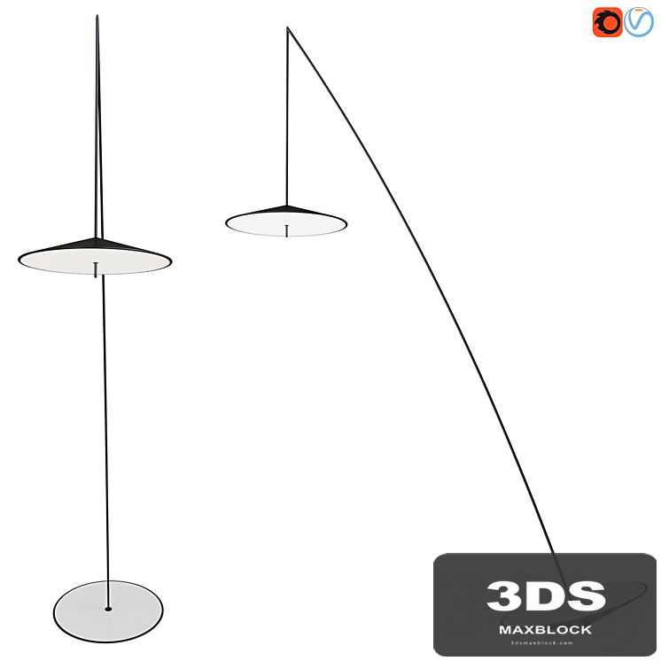 LED floor lamp MAUNO Lampatron