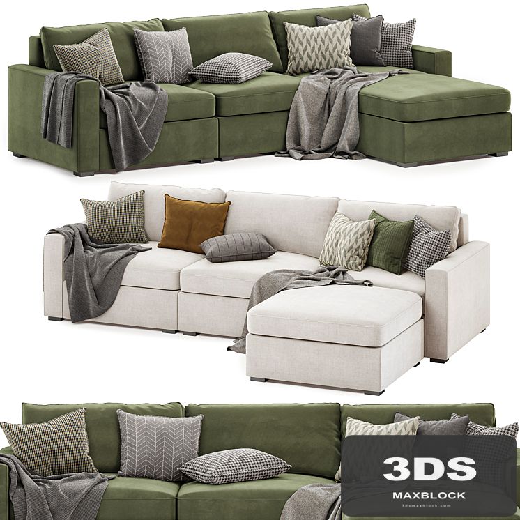 Maxwell modular sofa chaise sectional
