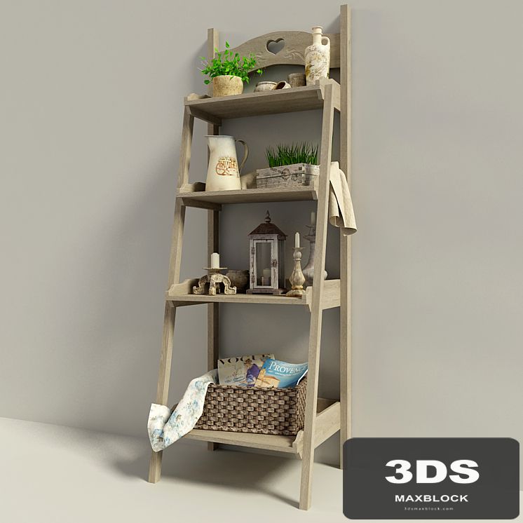 shelving in the style of "Provence" # 2
