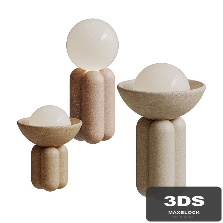 Half Sphere Lamp By Lisa Allegra