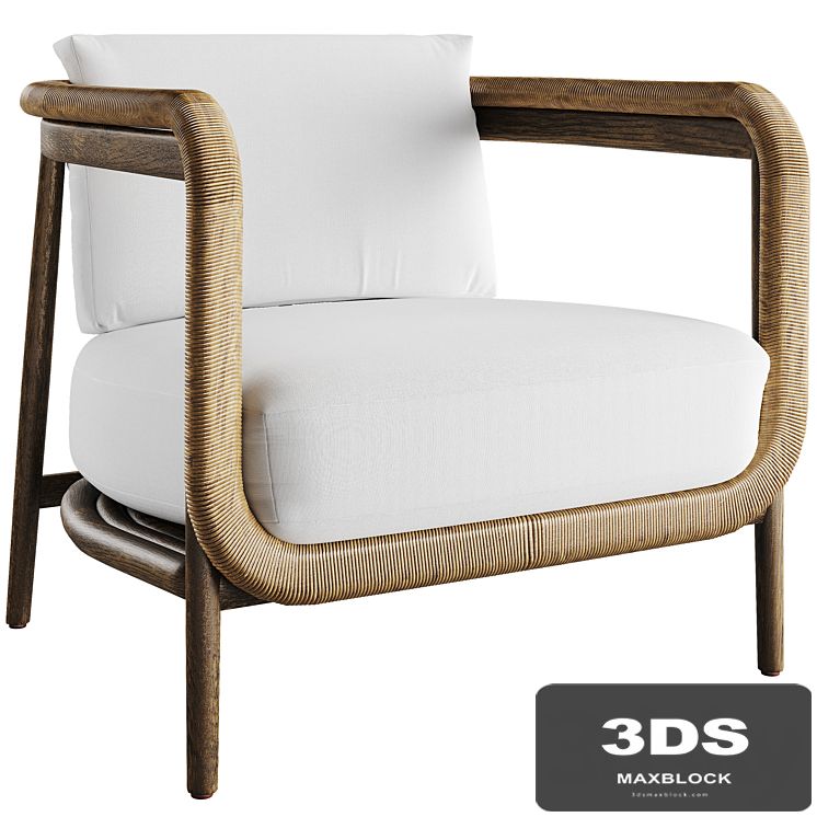 Palecek Duvall Lounge Chair