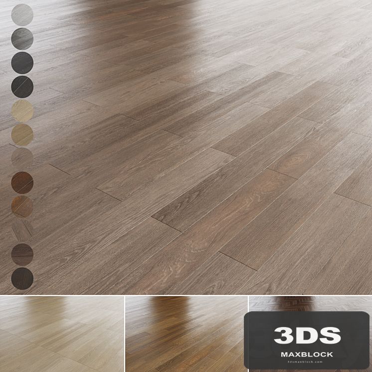 Oak parquet 12 colors.