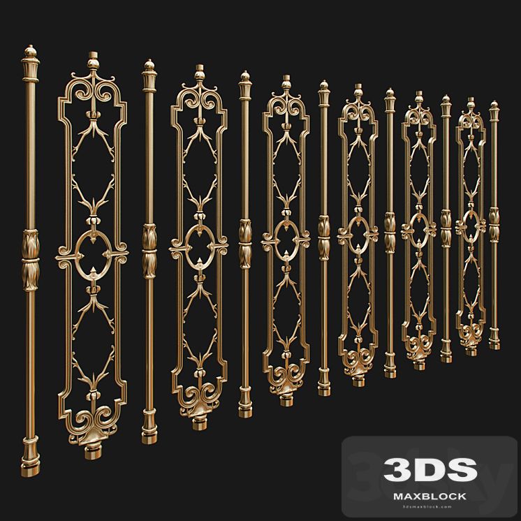 Forged balusters