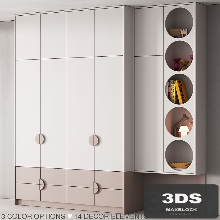 199 furniture for children 01 rack with round holes 01