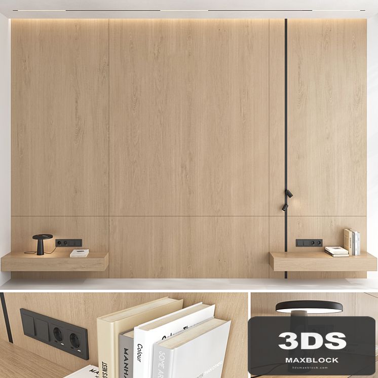 Decorative wall panel set 85