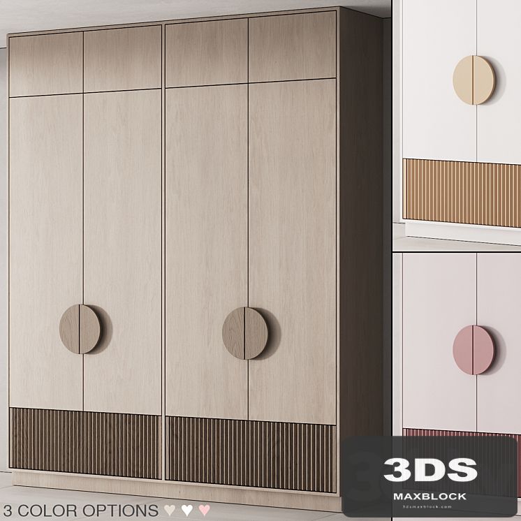 200 furniture for children 02 cupboard in 3 options 01