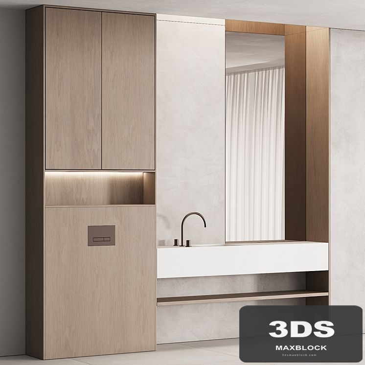 201 bathroom furniture 05 minimal modern wood 01