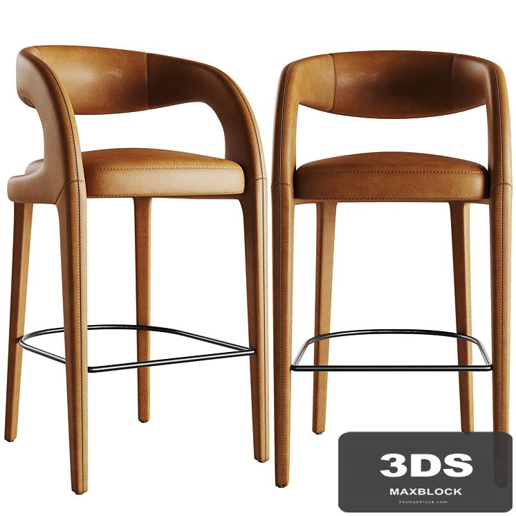 Four Hands Hawkins Bar Stool