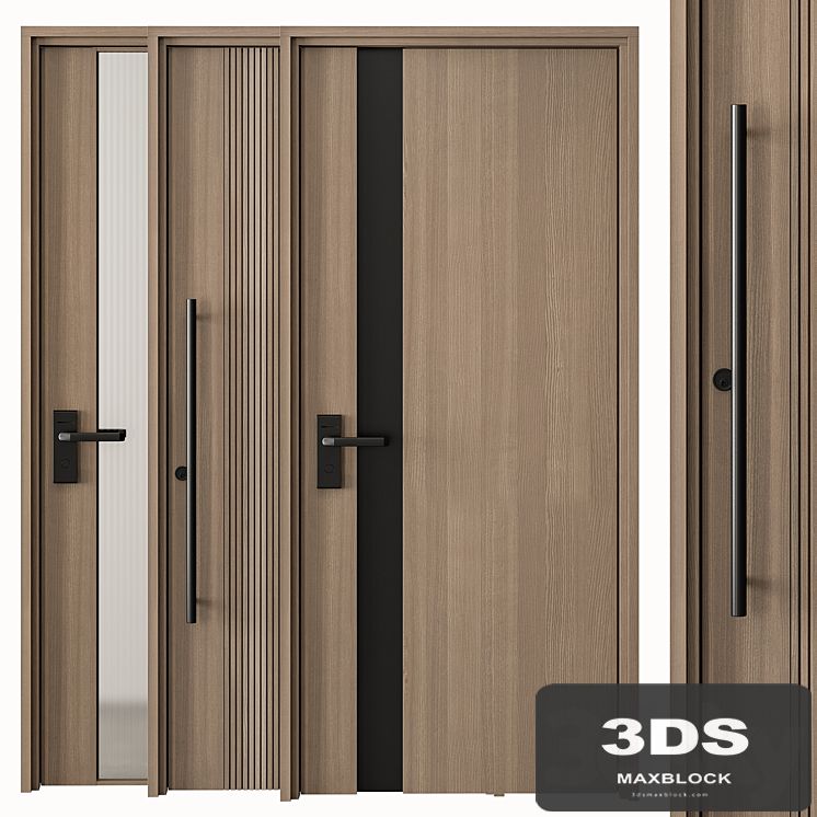Wooden Door - Set 48