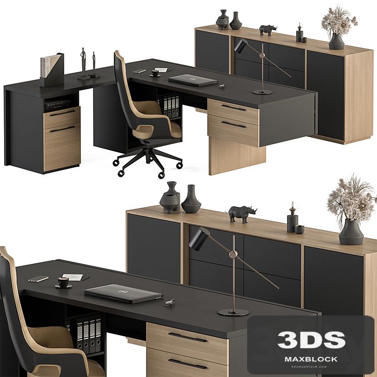 Manager Desk Set - Office Furniture 364