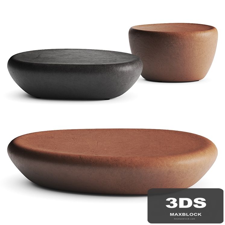 Minotti Stony Coffee Tables