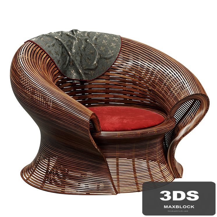 Steam 23 Walnut Steam bent Chair by Bae Se Hwa