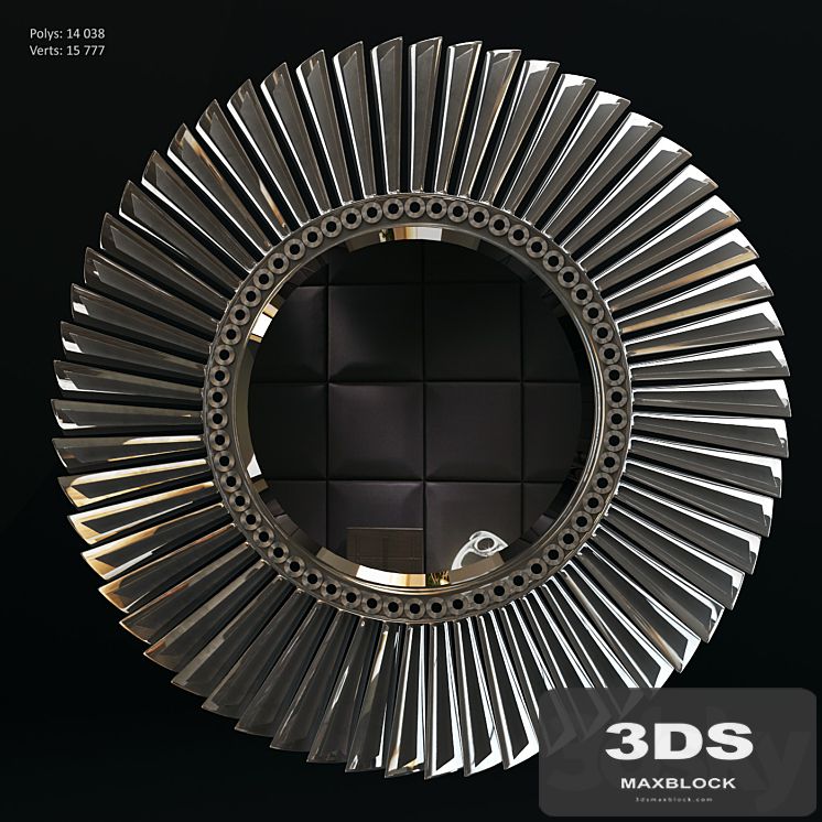 Round mirror