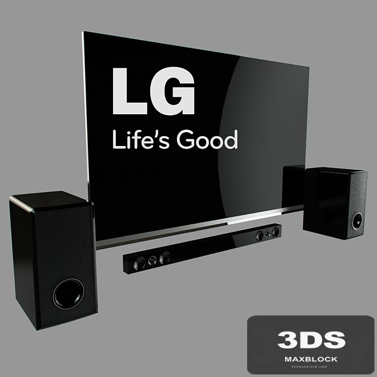 Saudbar LG + TV