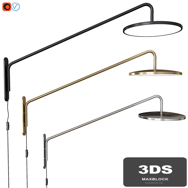 Dot Articulating Wall Sconce Visual Comfort