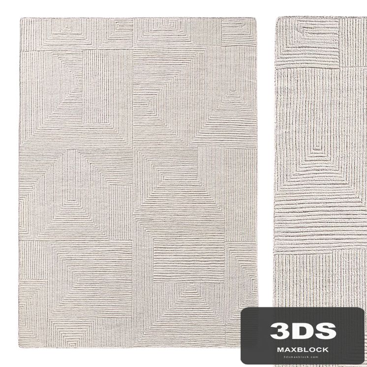 SETTAT HAND-KNOTTED WOOL RUG
