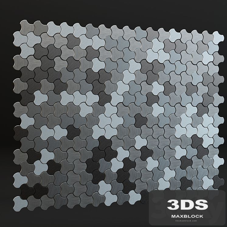 Modern Decorative Metal Tiles by Karim Rashid