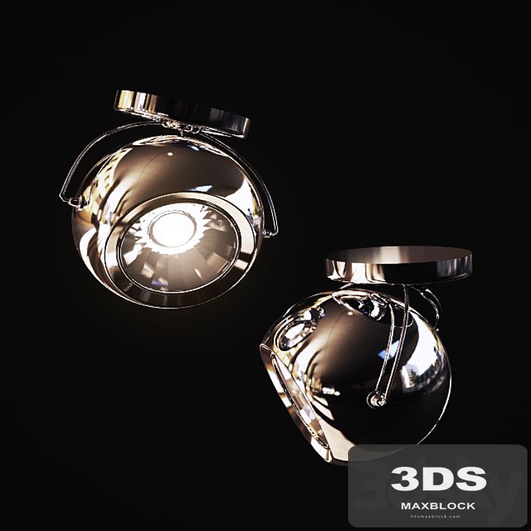 Fabbian Beluga Steel D57