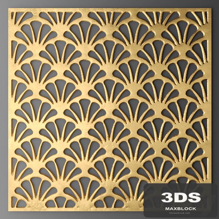 Decor for wall. Panel. 3D
