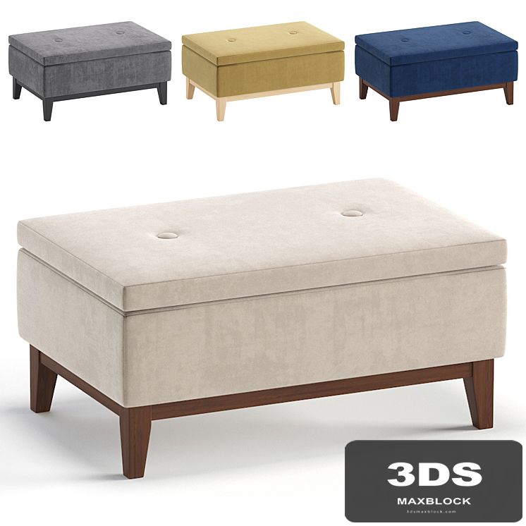 Pouf Blio 4 Colors Version divan.ru/Пуф Блио Velvet Milk диван.ру