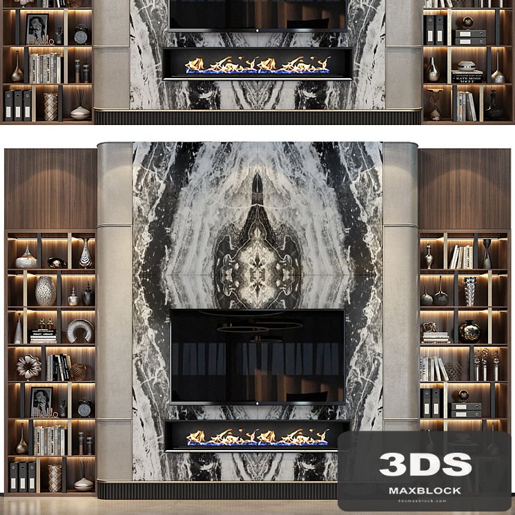 TV shelf 0558