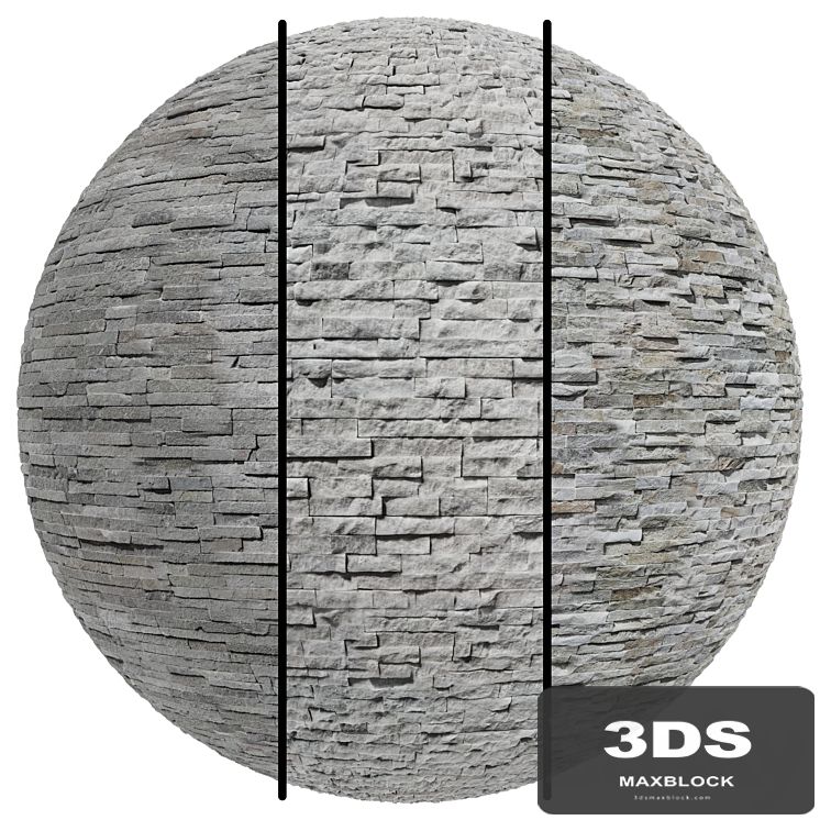 FB478 Facade stone, PIETRA(cortina2) | 3MAT | PBR | Seamless